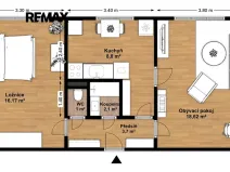 Pronájem bytu 2+1, Plzeň, Koterovská, 52 m2