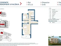 Prodej bytu 3+kk, Praha - Jinonice, Radlická, 76 m2