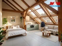 Prodej atypického bytu, Praha, Husitská, 126 m2