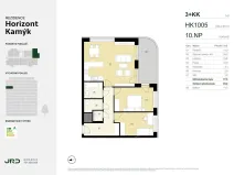 Prodej bytu 3+kk, Praha - Kamýk, Smotlachova, 77 m2