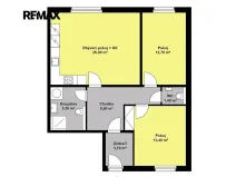 Prodej bytu 3+kk, Poděbrady, Slunečná, 78 m2