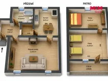 Prodej chalupy, Zruč nad Sázavou, Ke Ctiborkám, 65 m2