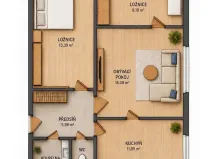 Prodej bytu 3+1, Jablonec nad Nisou, Jizerská, 59 m2