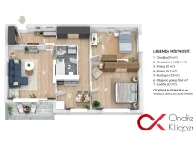 Pronájem bytu 3+1, Praha, Lamačova, 73 m2