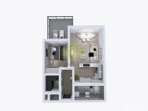 Pronájem bytu 2+kk, Olomouc, Janského, 59 m2