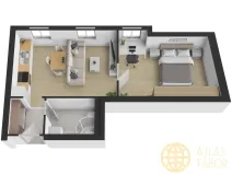 Pronájem bytu 2+kk, Tábor, Převrátilská, 46 m2