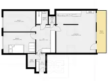 Pronájem bytu 3+kk, Praha - Čimice, Křivenická, 80 m2