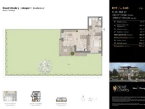 Prodej bytu 2+kk, Praha - Dolní Chabry, Krbická, 53 m2
