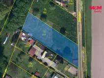 Prodej pozemku pro bydlení, Ostrava, 1248 m2