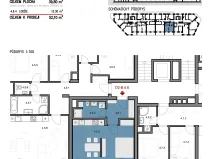 Pronájem bytu 1+kk, Šlapanice, Brněnská, 40 m2