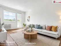 Prodej bytu 2+kk, Praha - Střížkov, Teplická, 40 m2