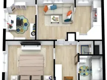 Pronájem bytu 3+kk, Liberec, Letná, 60 m2