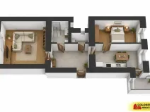 Prodej bytu 2+1, Brno, Výstavní, 62 m2
