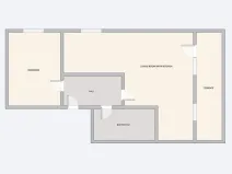 Pronájem bytu 2+kk, Praha - Liboc, Evropská, 56 m2