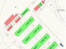 Pronájem skladu, Hrobčice - Razice, 1700 m2