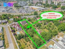 Prodej podílu 1/2 rodinného domu, Olomouc - Slavonín, Arbesova, 242 m2