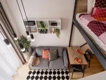 Pronájem bytu 1+kk, Praha - Hloubětín, Poděbradská, 28 m2