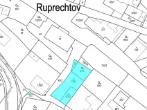 Dražba pozemku pro bydlení, Ruprechtov, 536 m2