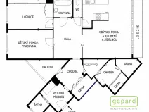 Prodej bytu 3+kk, Praha - Stodůlky, Kettnerova, 108 m2
