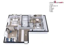 Pronájem bytu 3+kk, Praha - Cholupice, Kestřanská, 81 m2