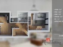 Prodej bytu 2+kk, Brno - Maloměřice, Karlova, 45 m2