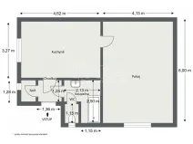 Pronájem bytu 1+1, Rakovník - Rakovník I, Masná, 48 m2