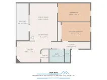 Prodej bytu 3+1, Hevlín, 101 m2