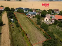 Prodej pozemku pro bydlení, Martiněves - Radešín, 1308 m2
