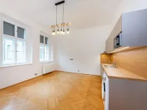 Pronájem bytu 1+kk, Praha - Karlín, Vítkova, 29 m2
