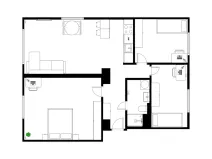 Prodej bytu 4+kk, Praha - Hloubětín, Poděbradská, 73 m2