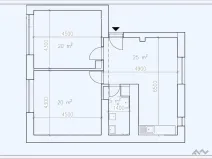 Pronájem bytu 3+kk, Brno, Valchařská, 69 m2