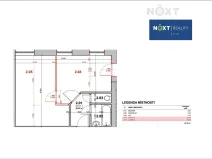 Pronájem bytu 1+1, Syrovice, 40 m2