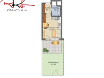 Prodej bytu 1+kk, Praha, náměstí Olgy Scheinpflugové, 24 m2