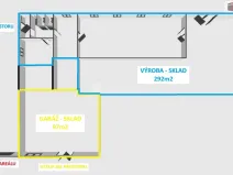 Pronájem skladu, Podivín, Zahradní, 97 m2