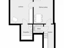 Prodej bytu 2+1, Plzeň, Božkovská, 55 m2