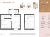 Prodej atypického bytu, Praha, Bělehradská, 71 m2