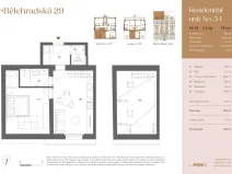 Prodej atypického bytu, Praha, Bělehradská, 71 m2