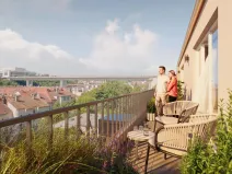 Prodej atypického bytu, Praha, Bělehradská, 72 m2