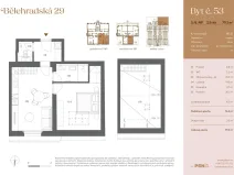 Prodej atypického bytu, Praha, Bělehradská, 72 m2