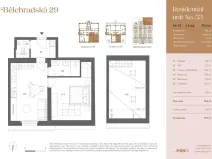 Prodej atypického bytu, Praha, Bělehradská, 72 m2