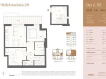 Prodej bytu 3+kk, Praha, Bělehradská, 64 m2