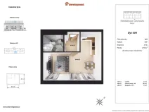Pronájem bytu 1+kk, Přerov, Čechova, 28 m2