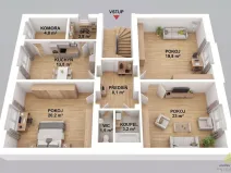 Prodej bytu 3+1, Olomouc - Nová Ulice, 98 m2