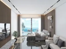 Prodej bytu 1+kk, Agios Amvrosios Keryneias, Kypr, 37 m2