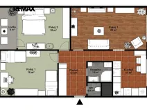 Pronájem bytu 3+1, Plzeň, Strážnická, 71 m2
