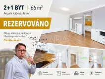 Prodej bytu 2+1, Tábor, Angela Kančeva, 55 m2
