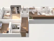 Prodej bytu 2+1, Brno, Stará osada, 68 m2
