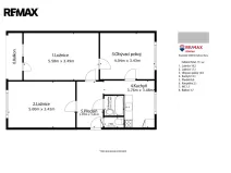 Prodej bytu 3+1, Hroznětín, Sídliště, 73 m2