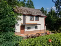 Prodej chaty, Týn nad Vltavou - Hněvkovice na levém břehu Vltavy, 80 m2