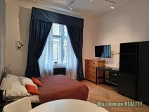 Pronájem bytu 1+kk, Praha - Nové Město, Hálkova, 31 m2